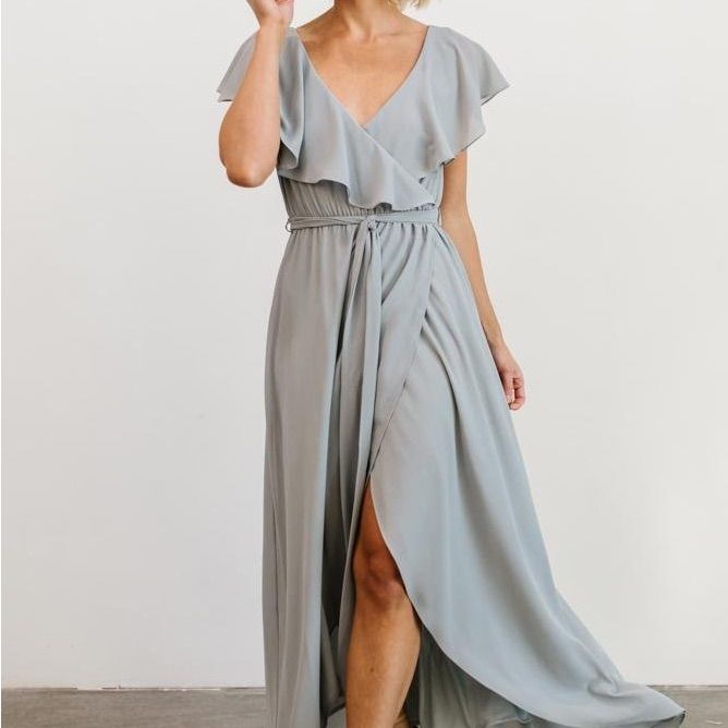 Dress Katya Dress In Light Blue Size Large 10 12 Color: Blue Size: L
