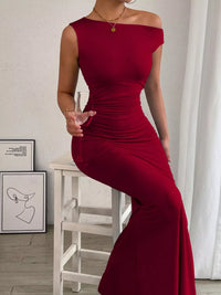 Sienna Ruched Maxi Dress