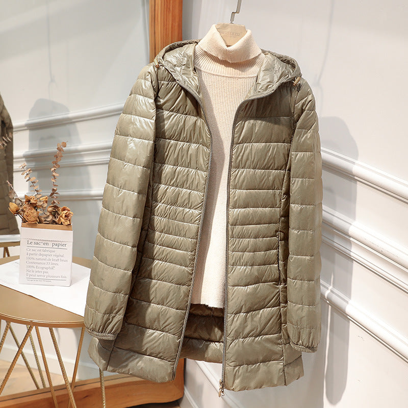 Alva Hooded Quilted Coat