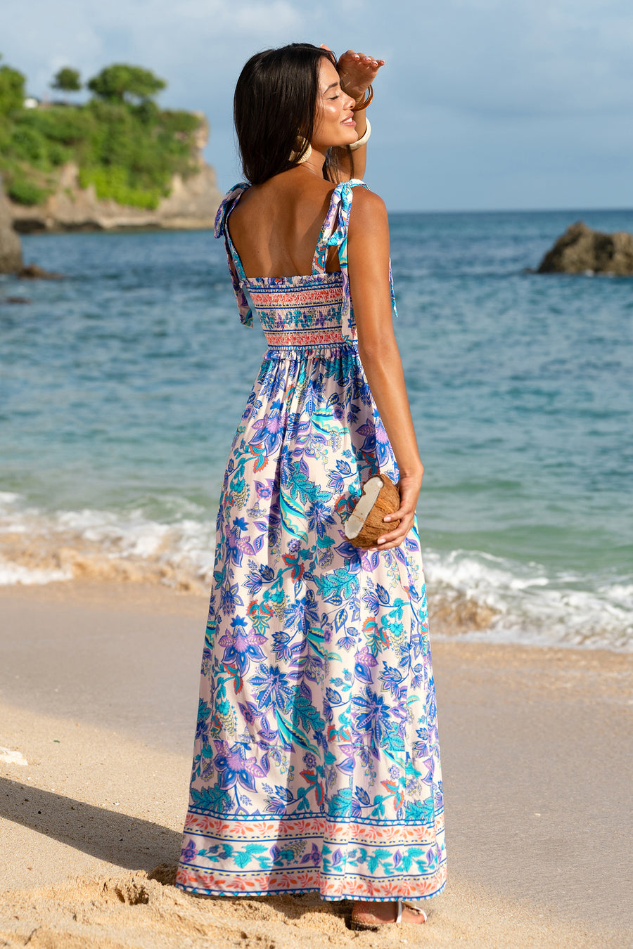 Picture Perfect Floral Maxi Dress