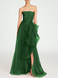 Theia Dress Theia Thorn Green Teresa Gown Color: Green Size: Various