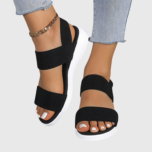 Emila | Orthopedic Sandals Black