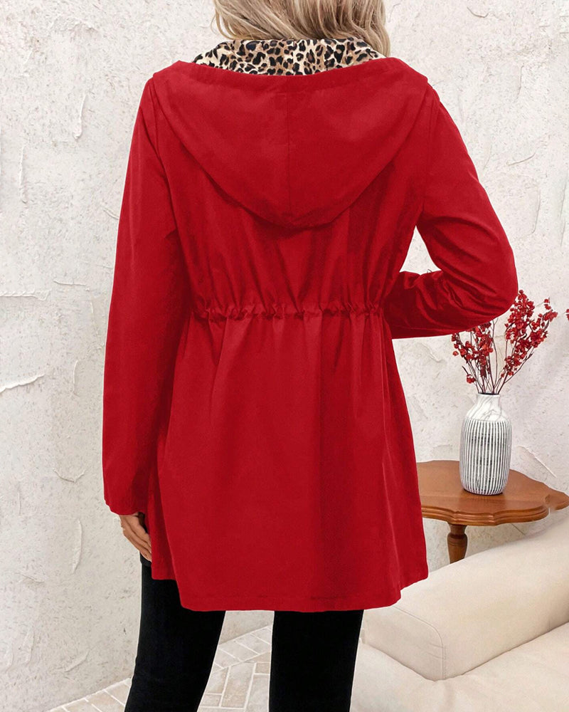 Antonia – Reversible Hooded Coat