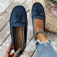 Natalie – Classic Loafers with Tassel Detail