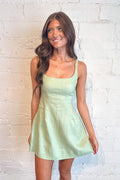 Tate Mini Dress White Large