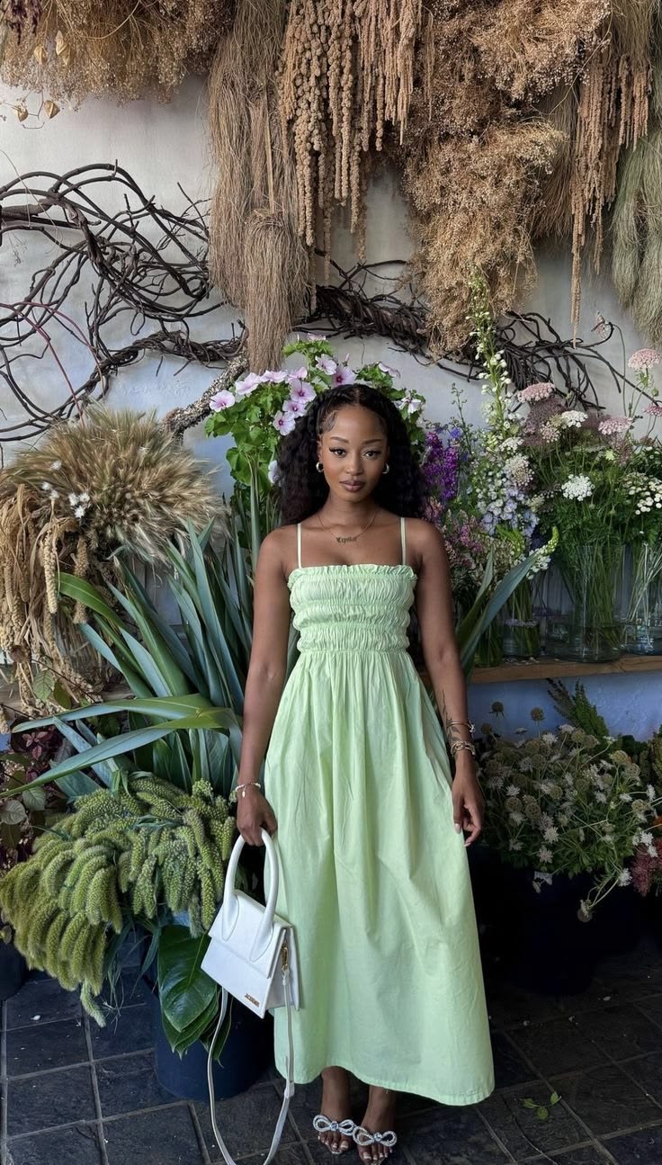 Pretty Mint Green A Line Spaghetti Straps Satin Long Prom Dress Formal
