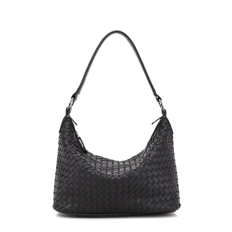 Cloe Woven Shoulder Bag
