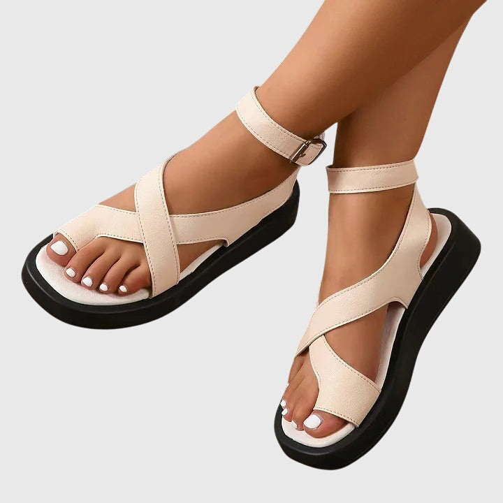 Tess | Orthopedic Sandals Beige