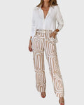 Emilia | Stylish Pants + Free Blouse & Belt