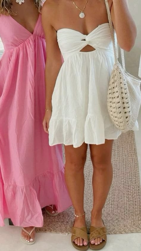 Cute A Line Sweetheart Chiffon White Summer Homecoming Dress Hoco