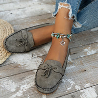 Natalie – Classic Loafers with Tassel Detail
