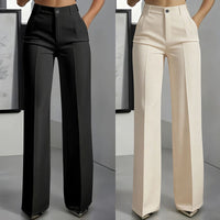 Sorrel - High-Waist Straight Dress Trousers