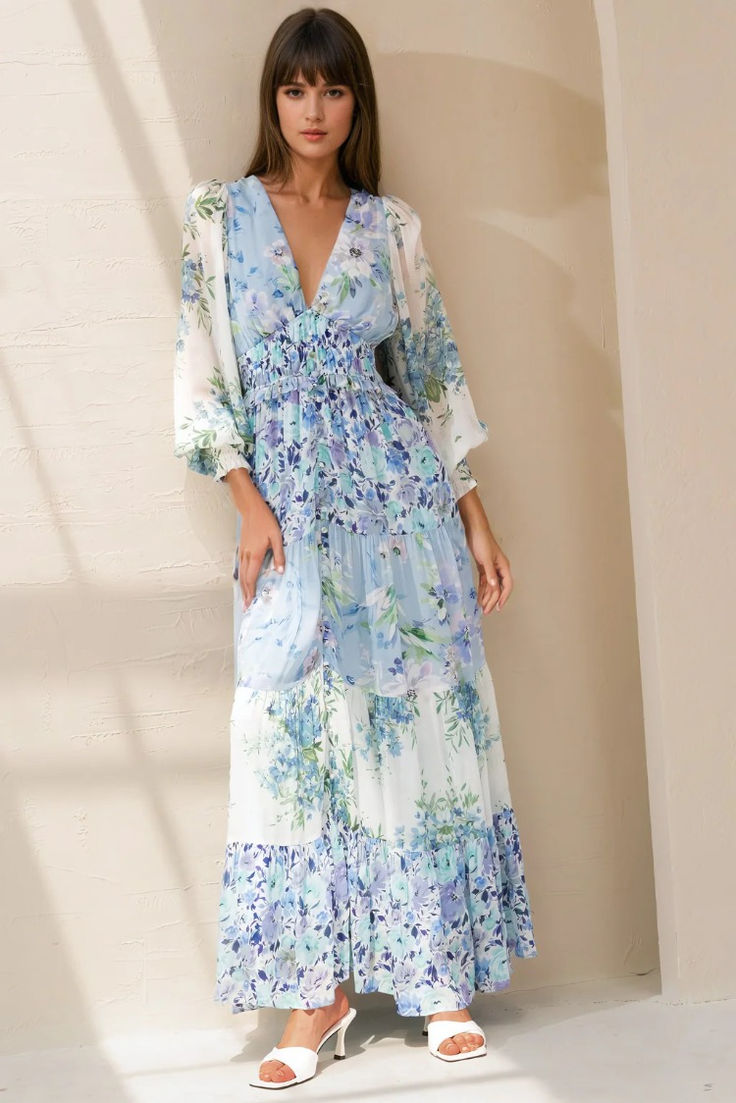 Frida Maxi Effortlessly Chic In This Most Wanted Spring Floral Dress