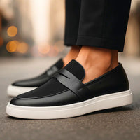 Lewis – Leather and Suede Loafers