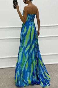 Lily - Vibrant Draped Dress