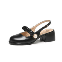 Perla Pearl Detail Sandals