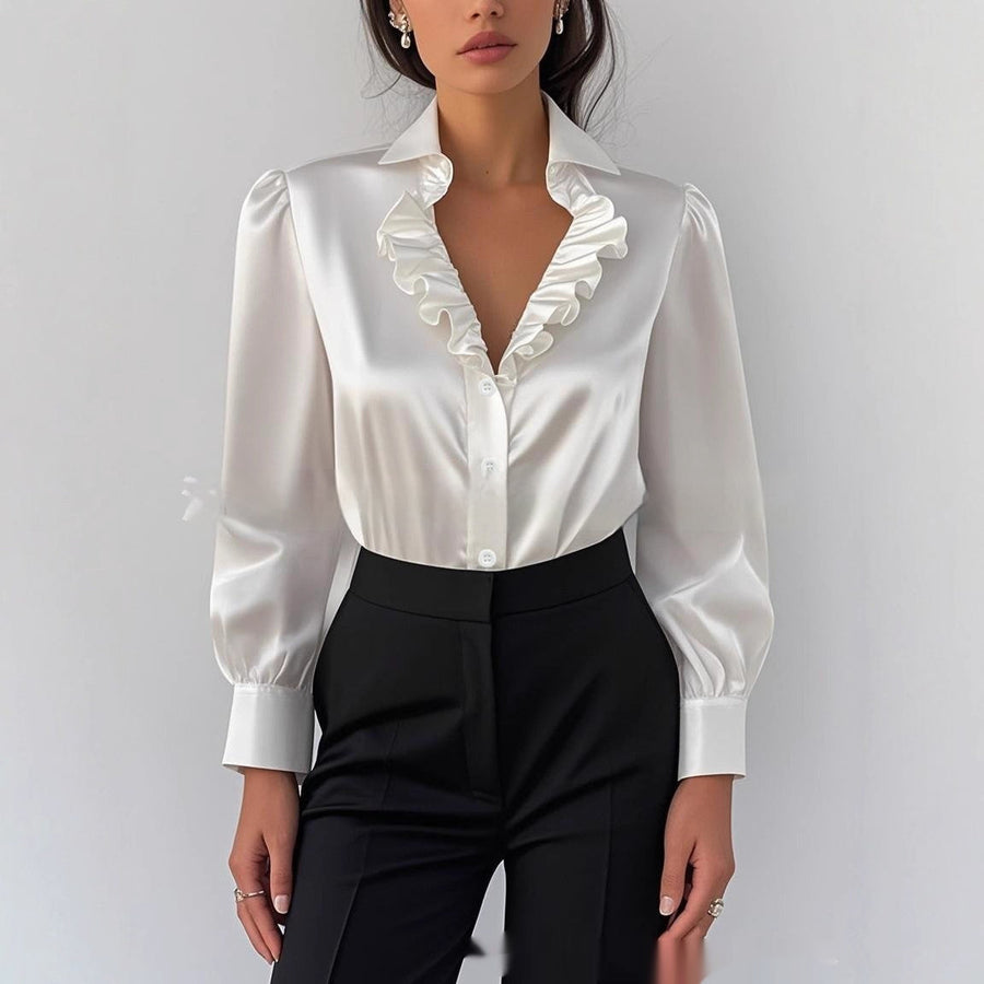 Brigitte Ruffled Blouse