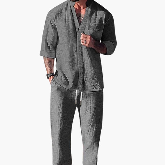 Fabian | Men's Two Piece Shirt and Pants Set