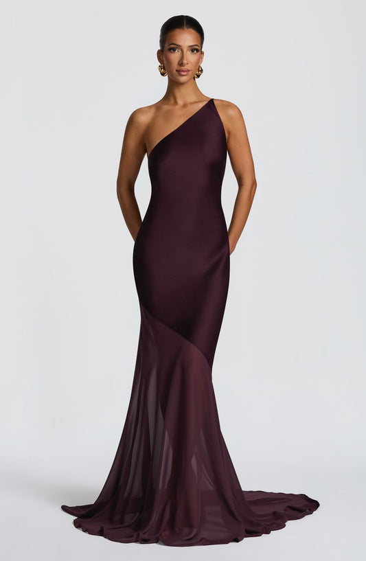 Fable Gown Plum