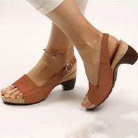 Fallon | Women's Block Heel Slingback Sandals