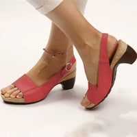 Fallon | Women's Block Heel Slingback Sandals