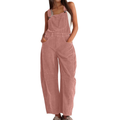 Faye | Women's Wide Leg Bib Overalls