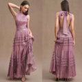 Dress Lavender Maxi Dress Color: Purple Size: 10