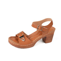 Darel Block Heel Buckle Sandals