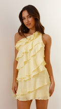 Cassidi Mini Dress Lemon Buy Women's Dress Billy J