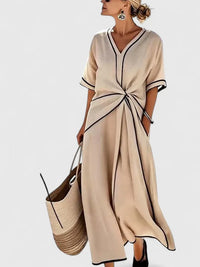 Erykahhh | Elegant Dress Beige