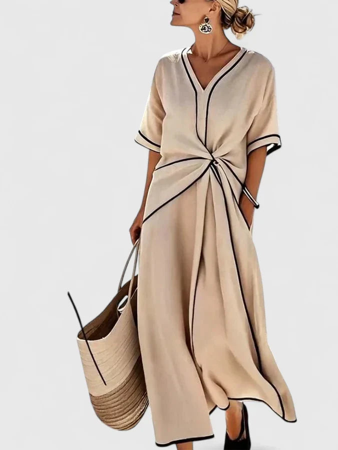 Erykahhh | Elegant Dress Beige
