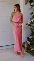 Greta Maxi Dress Baked Rose