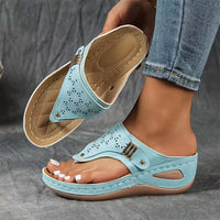Juno – Comfortable Wedge Sandals for Everyday Wear