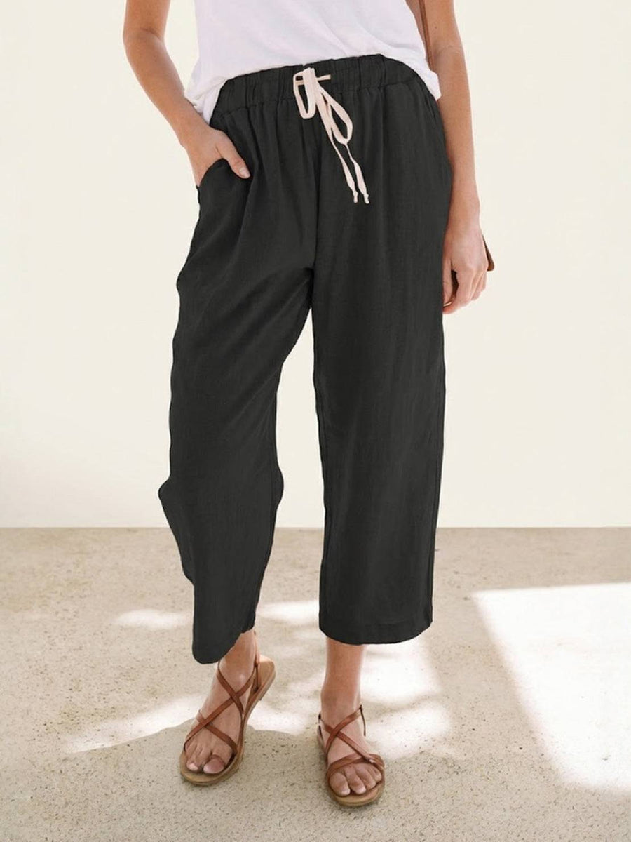 Felicity | Women's Drawstring Waist Casual Pants