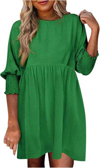 Felicity | Women's Ruched Long Sleeve Mini Dress