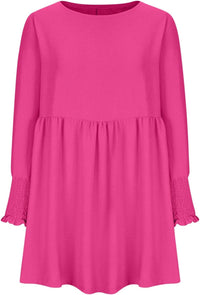 Felicity | Women's Ruched Long Sleeve Mini Dress