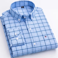 Fenwick | Men's Plaid Long Sleeve Button-Down Shirt
