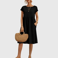 Mirabel | Elegant Spring Dress Black