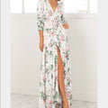 Lone Traveler Maxi Dress From Size Small Color: Silver Size: S