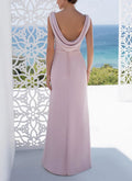 Mermaid Trumpet Sheath Column Bridesmaid Dress Bateau Neck Sleeveless