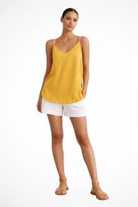 Fia | Women's Spaghetti Strap V-Neck Cami Top