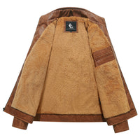 Harry - Biker Jacket in Fleece