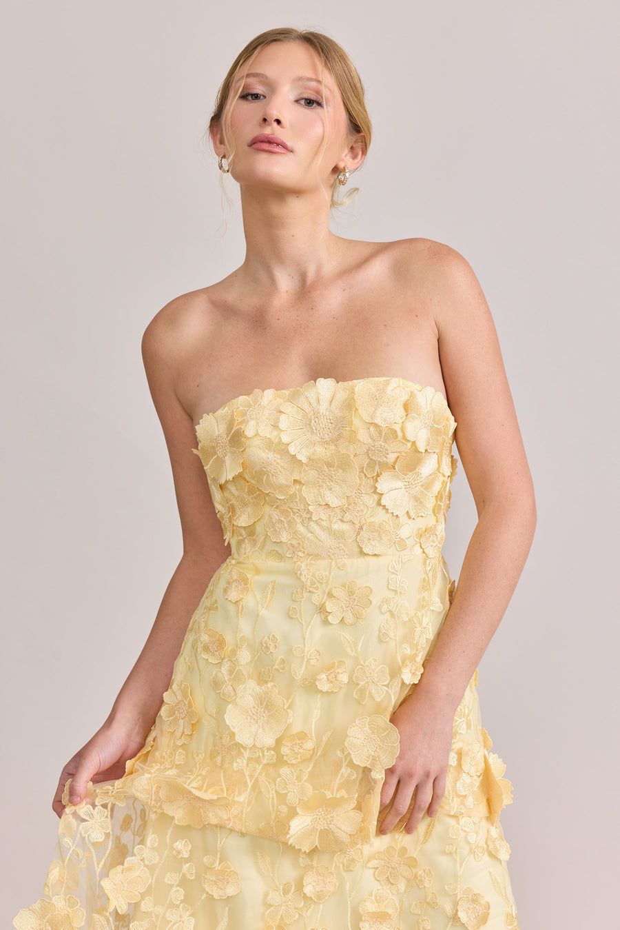 Flora Appliqué Dress