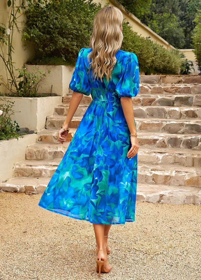 Amélie - V-Neck Elegance Dress