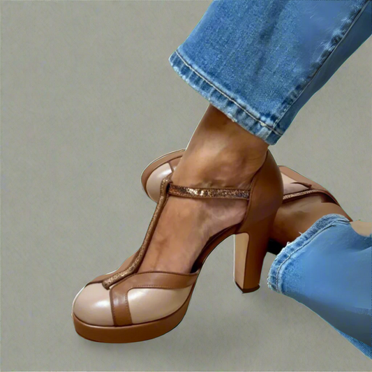 Florencia | Women's Platform Block Heel Sandals