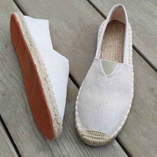 River - Breathable Summer Espadrilles – White