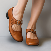 Francesca | Women's Mary Jane Buckle Strap Shoes