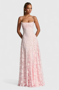 Gwenn | Elegant Maxi Dress Rose