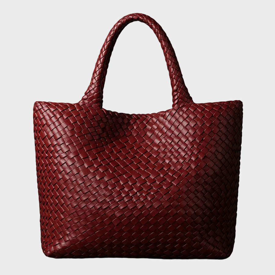 Anya – Handwoven Leather Everyday Tote