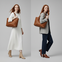 Anya – Handwoven Leather Everyday Tote